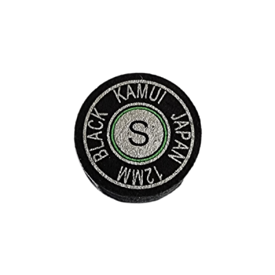 Leder Kamui Black 12mm Soft